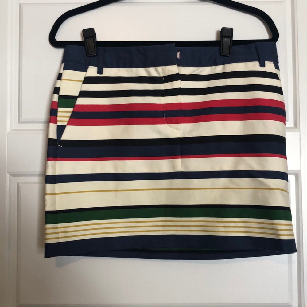 J. Crew stripe skirt, size 6